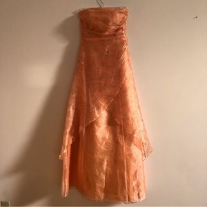 Strapless Evening Gown